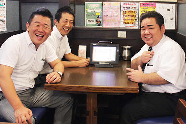泉様とUSEN-ALMEX営業田中・藤井