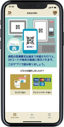 Sma-pa CHECKOUTの見本